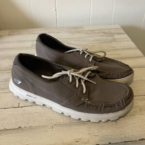 Skechers Womens Shoes Gray On the Go Comfort Sneaker Loafer Lightweight Size 10